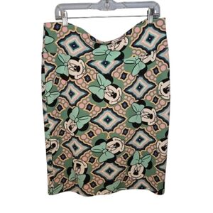 Lularoe Disney Minnie Mouse 2xl Cassie Pencil Skirt